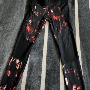 Under Armour Womens Heat Gear Compression Capris size small